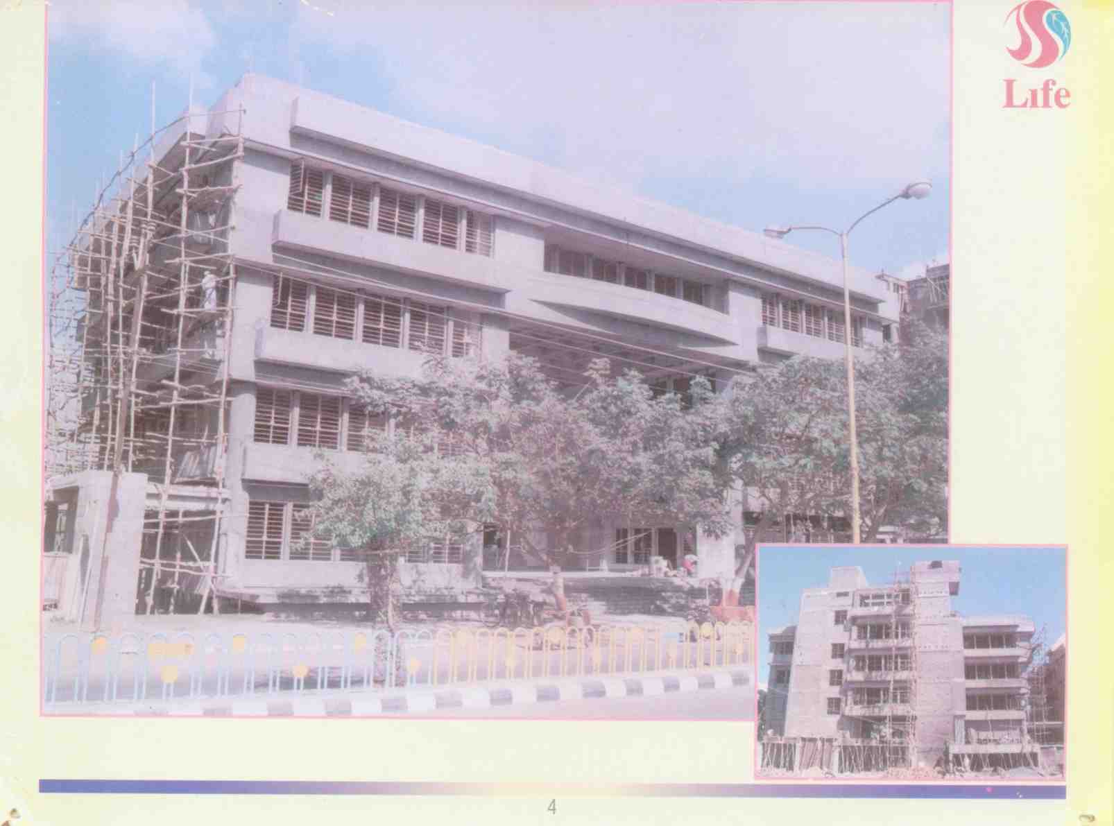 AWARD WINNER LIFE building at Rajkot